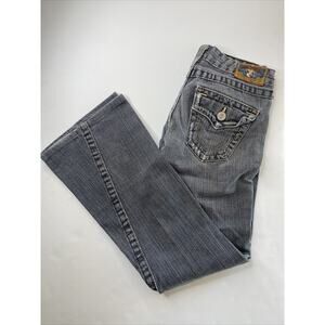 True Religion Womens Size 26 Blue Jeans Flare